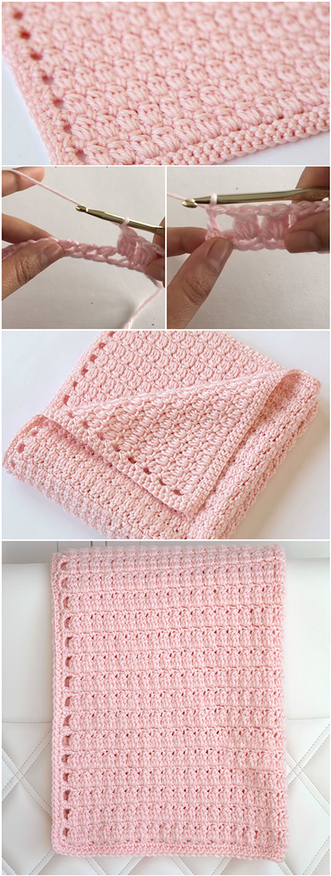 Crochet Cozy Cluster Stitch – Easy Tutorial + Free Pattern