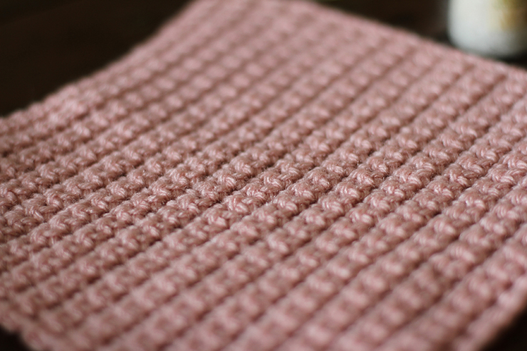 Crochet Granite Stitch Pattern feat