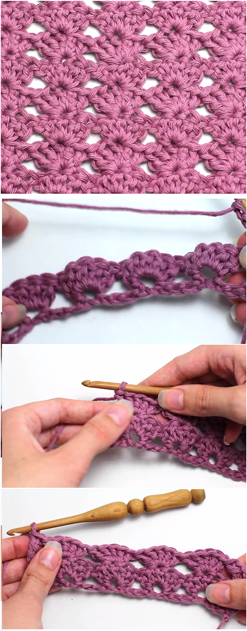 Crochet Shell Stitch Pattern – Easy Tutorial