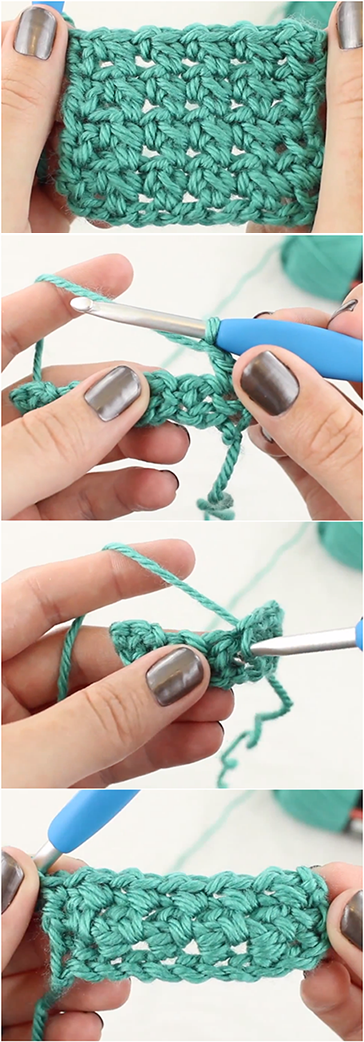 Single Crochet Cluster Stitch – Easy Tutorial