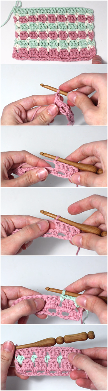 Crochet Block Stitch Baby Blanket Easy & Quick Tutorial + Free Pattern