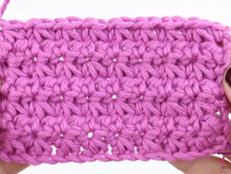 Crochet Trinity Stitch - Easy Step by step Tutorial For Beginners