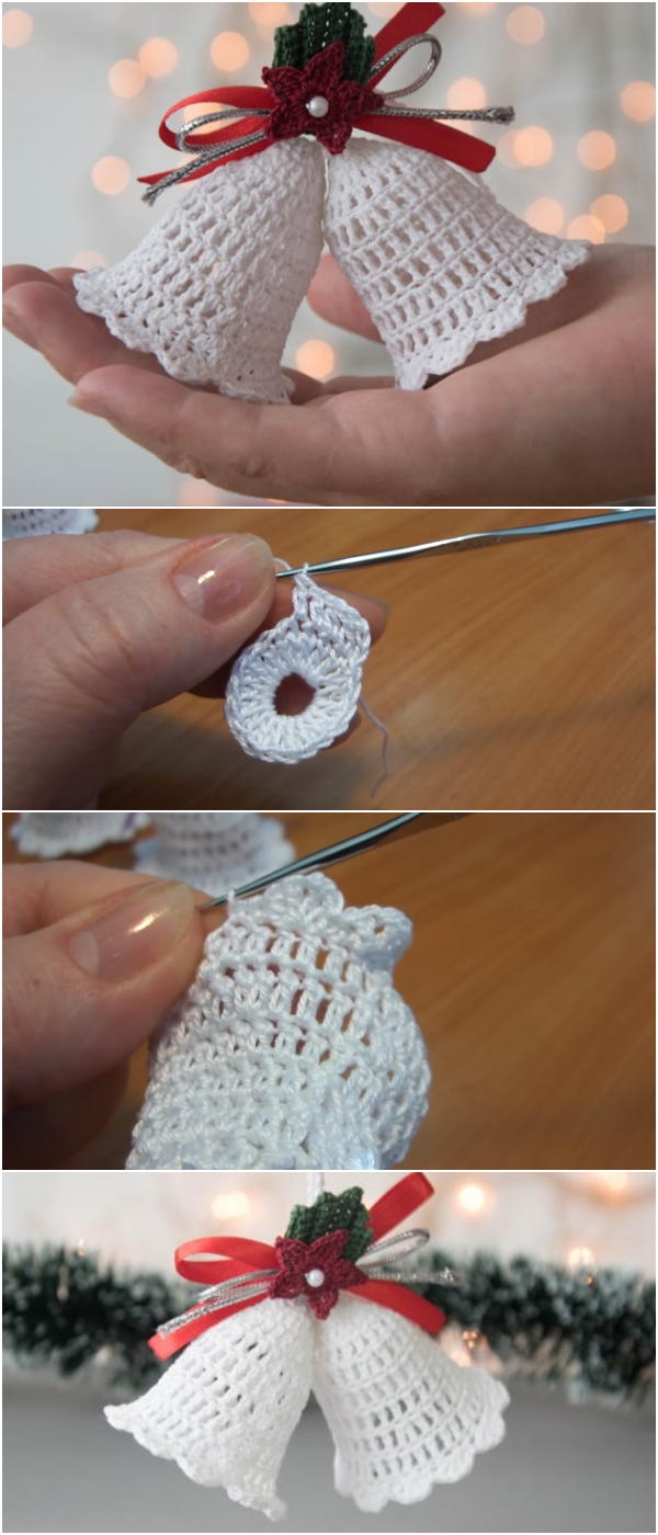 How To Crochet Christmas Bell