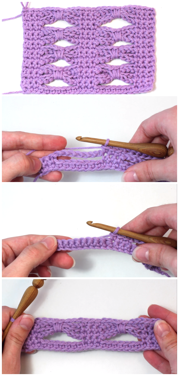 Crochet The Bow Stitch Baby Blanket