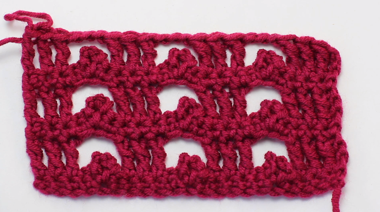 Crochet The Boxed Picot Stitch Baby Blanket Tutorial