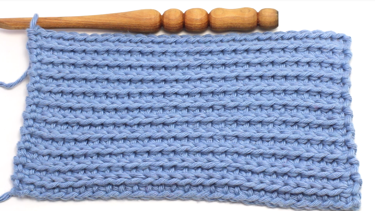 Crochet The Ribbing Stitch Baby Blanket Tutorial