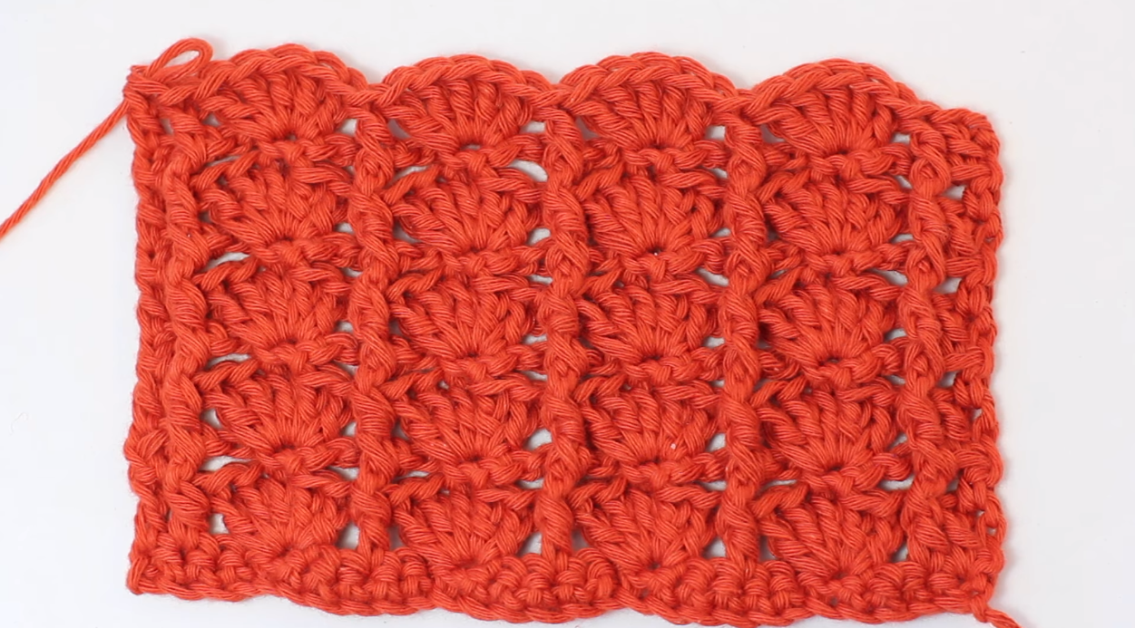 Crochet The Post and Shells Stitch Baby Blanket – Step By Step Tutorial