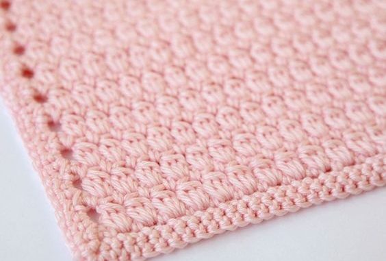 Crochet Cozy Cluster Stitch For Beginners + Free Pattern - Easy Tutorial For Crocheting A Baby Blanket