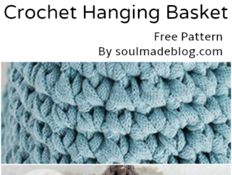 Crochet Hanging Basket - Free Pattern From The Collection Of Easy Patterns