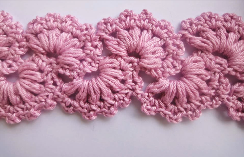 How To Crochet Lace Tape Edging – Simple Tutorial