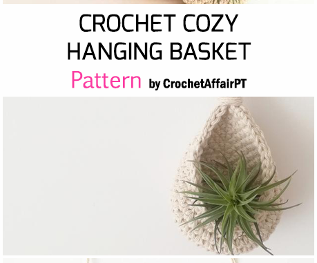 Cozy Hanging Basket - Free Pattern