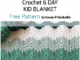 Crochet 6 Day Kid Blanket - Free Pattern