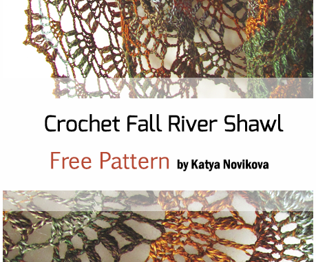 Crochet Bobble Stitch Triangle Shawl - Free Pattern