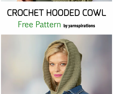 Crochet Hooded Cowl - Free Pattern