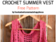 Crochet Summer Vest - Free Pattern