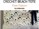 Crochet Vintage Beach Or Market Tote - Free Pattern