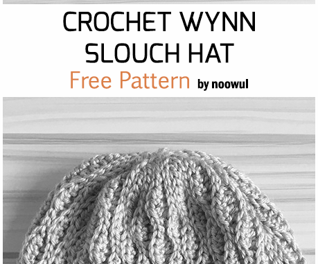 Crochet Wynn Slouch Hat - Free Pattern