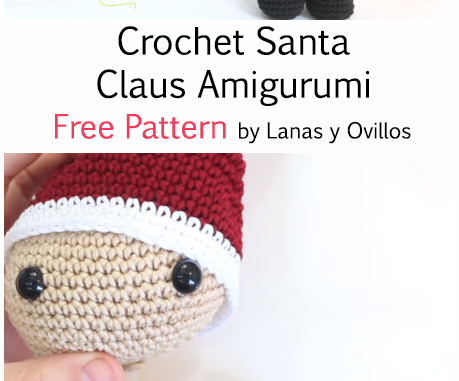 Crochet Santa Claus Amigurumi - Free Pattern