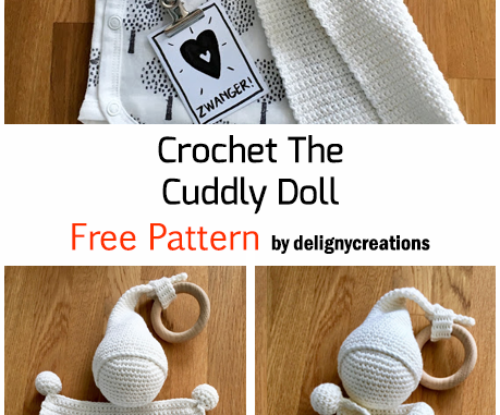 Crochet Cute Cuddly Doll - Free Pattern