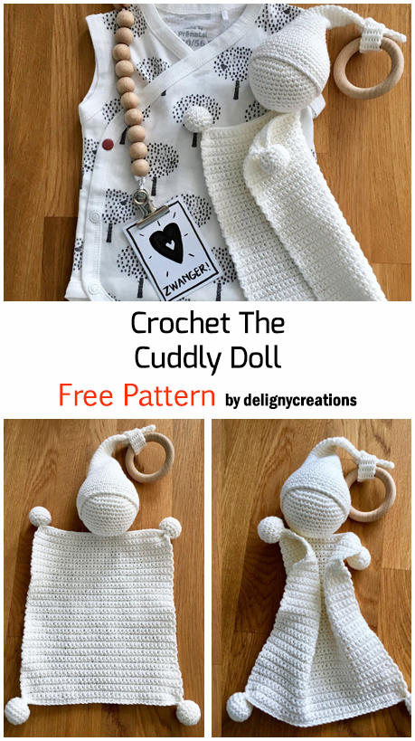 Crochet Cute Cuddly Doll – Free Pattern