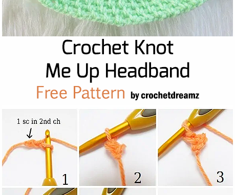 Crochet Knot Me Up Headband - Free Pattern