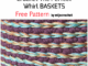 Crochet The Perfect Whirl Baskets