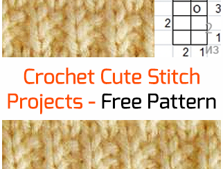 Crochet Cute Stitch - Free Pattern