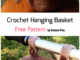 Crochet Hanging Basket - Free Pattern