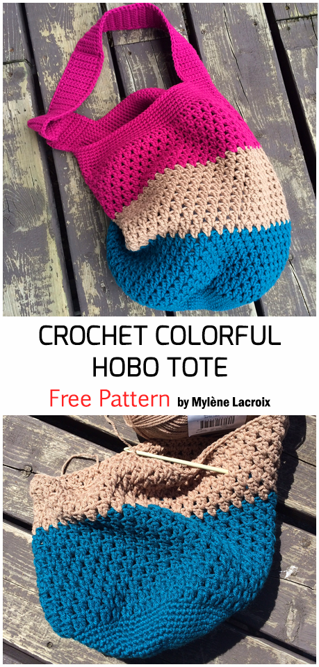 Crochet The Hobo Tote – Free Pattern