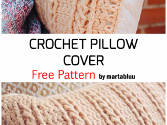 Crochet Pillow Cover - Free Pattern